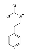 Pyridine, 4-[2-(dichloromethylsilyl)ethyl]- (9CI)结构式