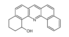 1-hydroxy-1,2,3,4-tetrahydro-dibenz[c,h]acridine Structure