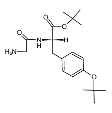 Gly-L-Tyr(O-t-Bu)-O-t-Bu Structure