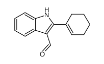 2-(1-Cyclohexenyl)-3-formylindole Structure