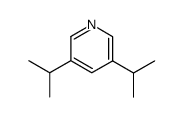 Pyridine,3,5-bis(1-methylethyl)-(9CI) structure