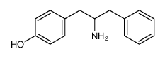 4-(2-amino-3-phenylpropyl)phenol Structure