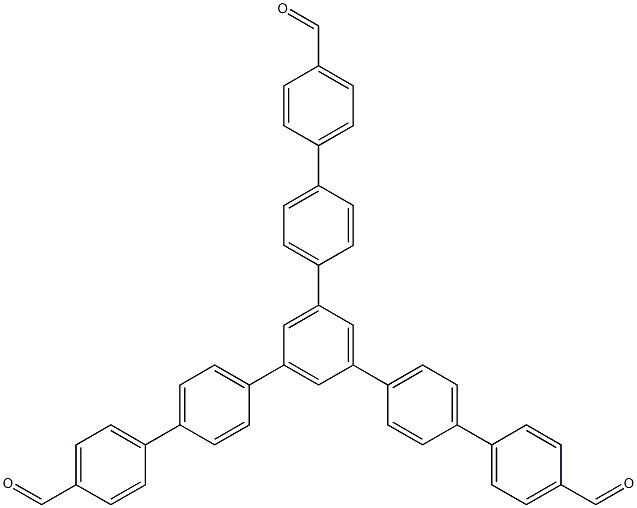 1,3,5-三(4'-醛基[1,1'-联苯]-4-基)苯图片