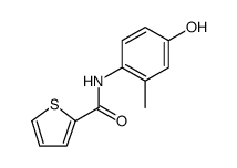 2-Thiophenecarboxamide,N-(4-hydroxy-2-methylphenyl)- Structure