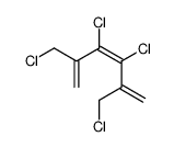 (3E)-3,4-dichloro-2,5-bis(chloromethyl)hexa-1,3,5-triene结构式