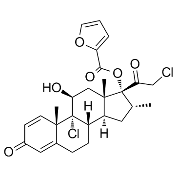 糠酸莫米松结构式