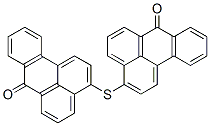 7H-Benz[de]anthracen-7-one, 3,3'-thiobis-, alkali-fused Structure