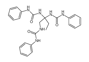 1,2,2-tris-(N'-phenyl-ureido)-butane Structure