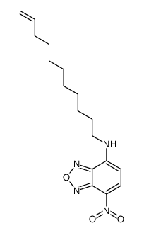 4-nitro-N-undec-10-enyl-2,1,3-benzoxadiazol-7-amine Structure