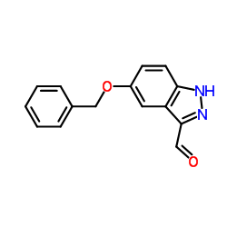 5-(Benzyloxy)-1H-indazole-3-carbaldehyde Structure