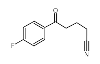 5-(4-FLUOROPHENYL)-5-OXOVALERONITRILE结构式