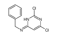 2,6-DICHLORO-N-BENZYL-4-PYRIMIDINAMINE structure