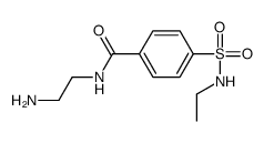 N-(2-aminoethyl)-4-(ethylsulfamoyl)benzamide结构式