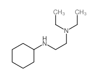 N-cyclohexyl-N,N-diethyl-ethane-1,2-diamine Structure