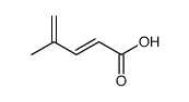 4-methylpenta-2,4-dienoic acid结构式