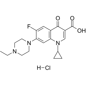 Enrofloxacin monohydrochloride结构式