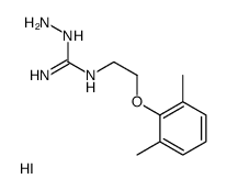 [[N'-[2-(2,6-dimethylphenoxy)ethyl]carbamimidoyl]amino]azanium,iodide结构式