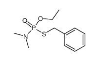 Dimethyl-thiophosphoramidic acid S-benzyl ester O-ethyl ester结构式