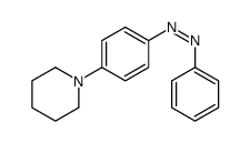 4-N-PIPERIDINYLAZOBENZENE Structure