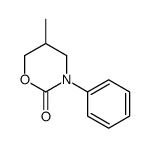 5-methyl-3-phenyl-1,3-oxazinan-2-one Structure