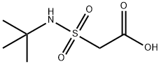 2-(tert-butylsulfamoyl)acetic acid Structure