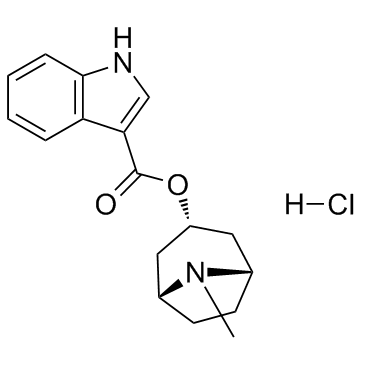 Tropisetron hydrochloride structure