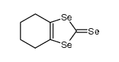 4,5-tetramethylene 1,3-diselenole 2-selenone Structure