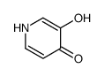 3-hydroxy-4-pyridone结构式