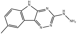 3-Hydrazinyl-8-methyl-5H-[1,2,4]triazino[5,6-b]indole Structure