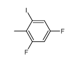 1,5-difluoro-3-iodo-2-methylbenzene Structure