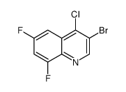 3-bromo-4-chloro-6,8-difluoroquinoline picture