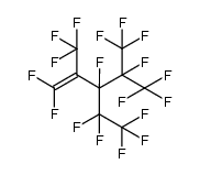 perfluoro-3-ethyl-2,4-dimethylpent-1-ene Structure