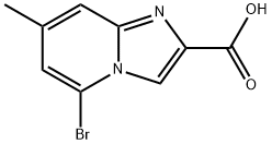 5-溴-7-甲基咪唑并[1,2-A]吡啶-2-羧酸图片