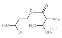 2-Amino-N-(3-hydroxybutyl)-3-methylbutanamide hydrochloride Structure