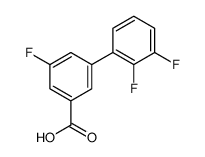 3-(2,3-difluorophenyl)-5-fluorobenzoic acid结构式