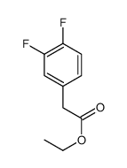 ethyl 2-(3,4-difluorophenyl)acetate结构式