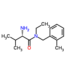 N-Ethyl-N-(2-methylbenzyl)-L-valinamide Structure