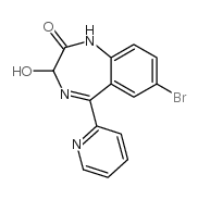 3-Hydroxy Bromazepam结构式