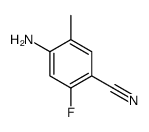 2-甲基-4-氰基-5-氟苯胺图片