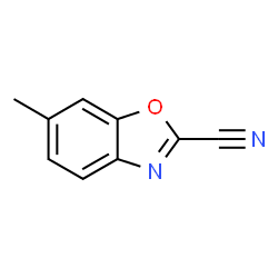 2-Benzoxazolecarbonitrile,6-methyl- Structure