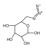 (2S,3R,4S,5S,6R)-6-(azidomethyl)oxane-2,3,4,5-tetrol Structure