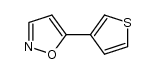 Isoxazole, 5-(3-thienyl)- (9CI)结构式