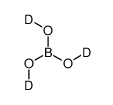 Boric acid-d3 Structure