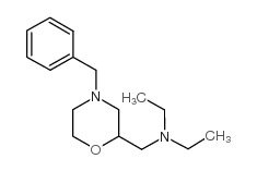 (4-BENZYL-MORPHOLIN-2-YLMETHYL)-DIETHYL-AMINE Structure