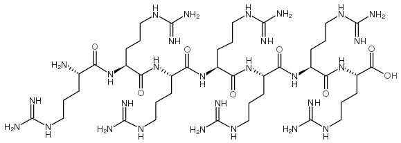 Heptaarginine structure