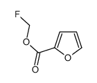 2-Furancarboxylicacid,fluoromethylester(9CI) structure