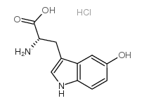 5-羟基-L-色氨酸盐酸盐结构式