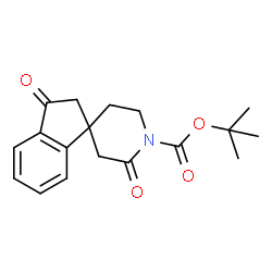 叔-丁基 2,3-二氧亚基-2,3-二氢螺[茚并-1,4-哌啶]-1-甲酸基酯图片