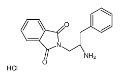 (S)-2-(2-amino-3-phenylpropyl)isoindoline-1,3-dione (Hydrochloride)结构式