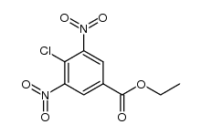 1-chloro-2,6-dinitro-4-carboethoxybenzene Structure